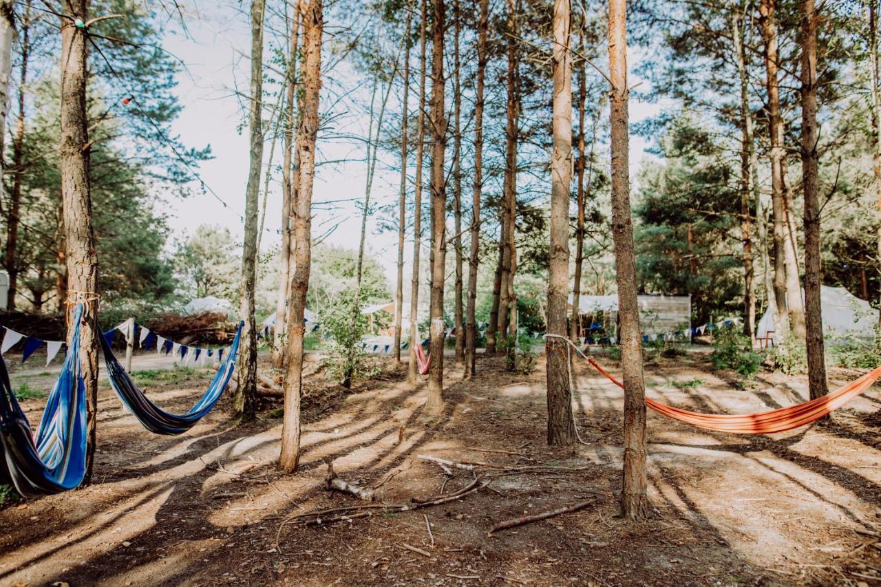 Raus Und Gut Glamping Am Graebendorfer See Drebkau Εξωτερικό φωτογραφία