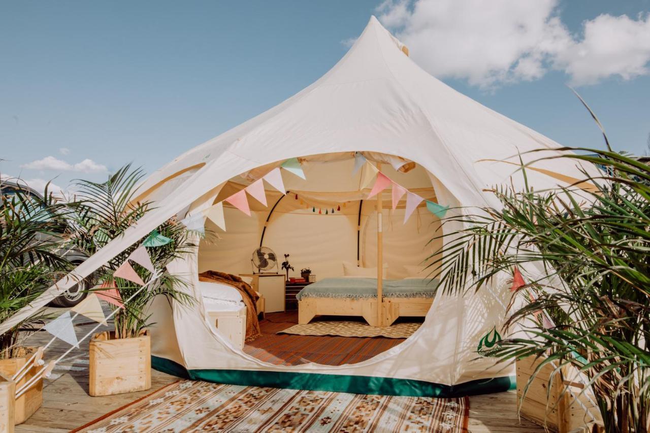Raus Und Gut Glamping Am Graebendorfer See Drebkau Εξωτερικό φωτογραφία