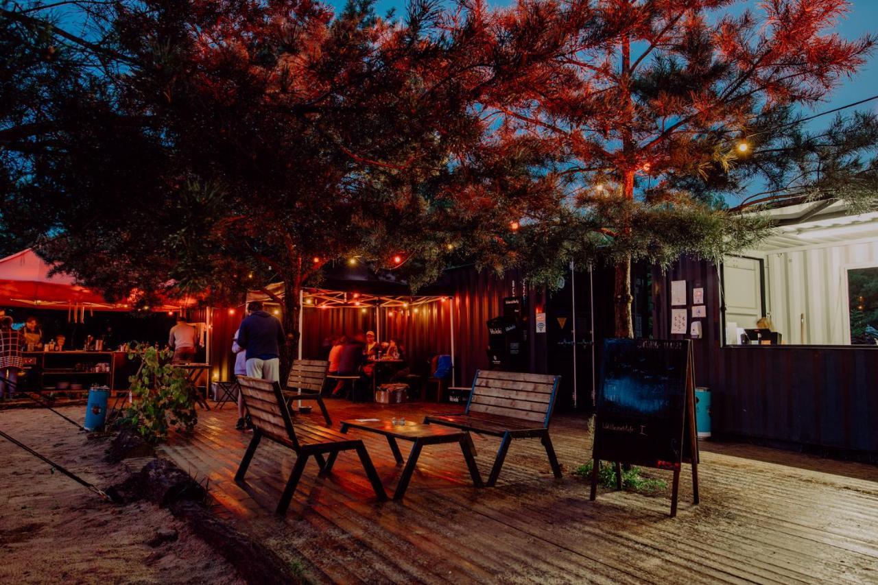 Raus Und Gut Glamping Am Graebendorfer See Drebkau Εξωτερικό φωτογραφία
