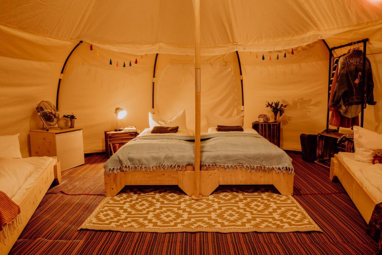 Raus Und Gut Glamping Am Graebendorfer See Drebkau Εξωτερικό φωτογραφία