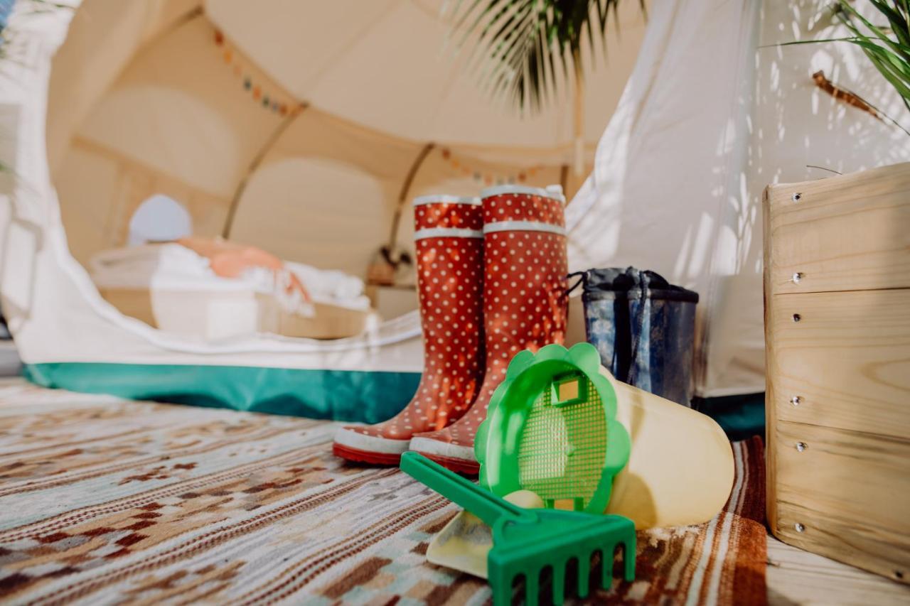 Raus Und Gut Glamping Am Graebendorfer See Drebkau Εξωτερικό φωτογραφία
