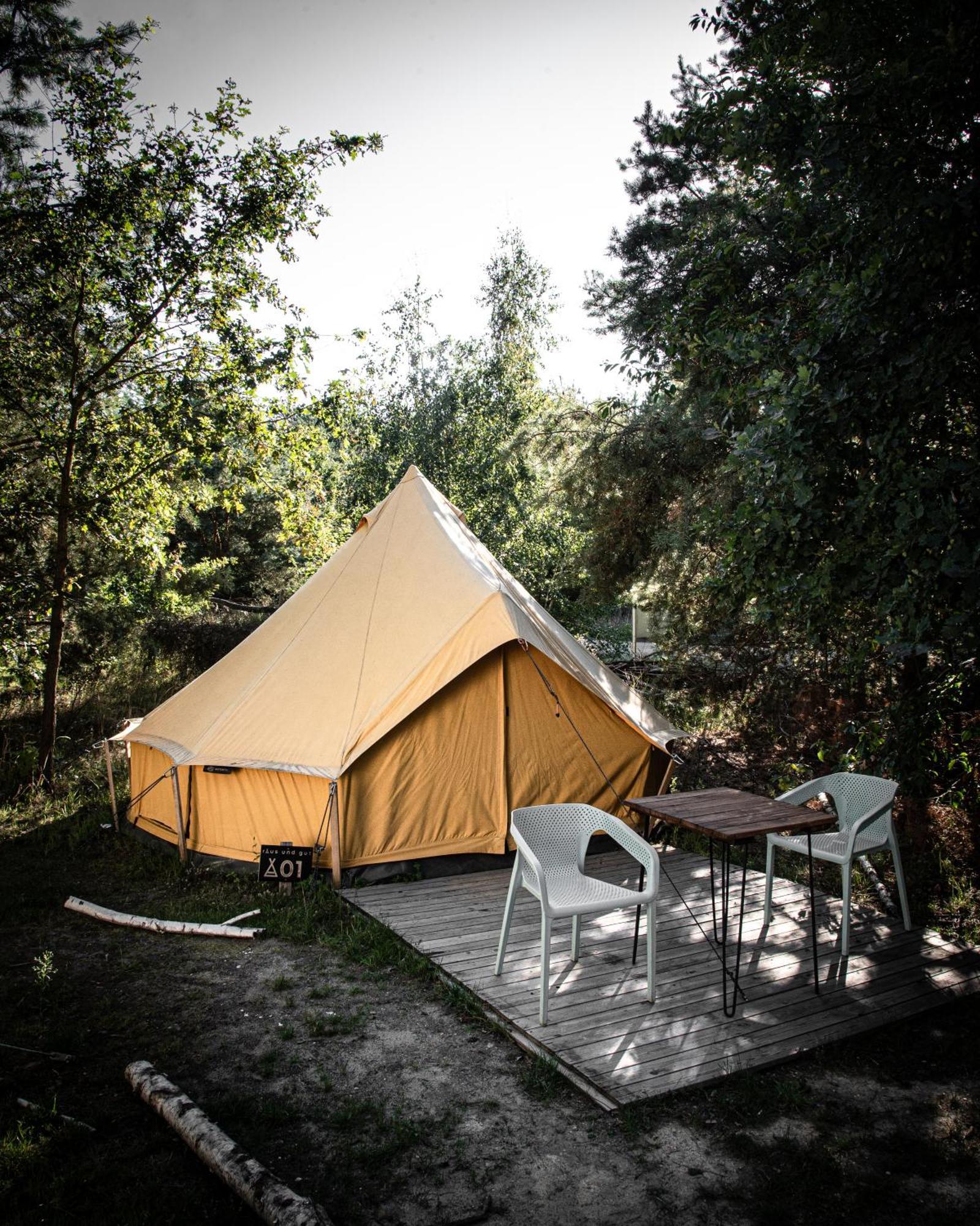 Raus Und Gut Glamping Am Graebendorfer See Drebkau Εξωτερικό φωτογραφία