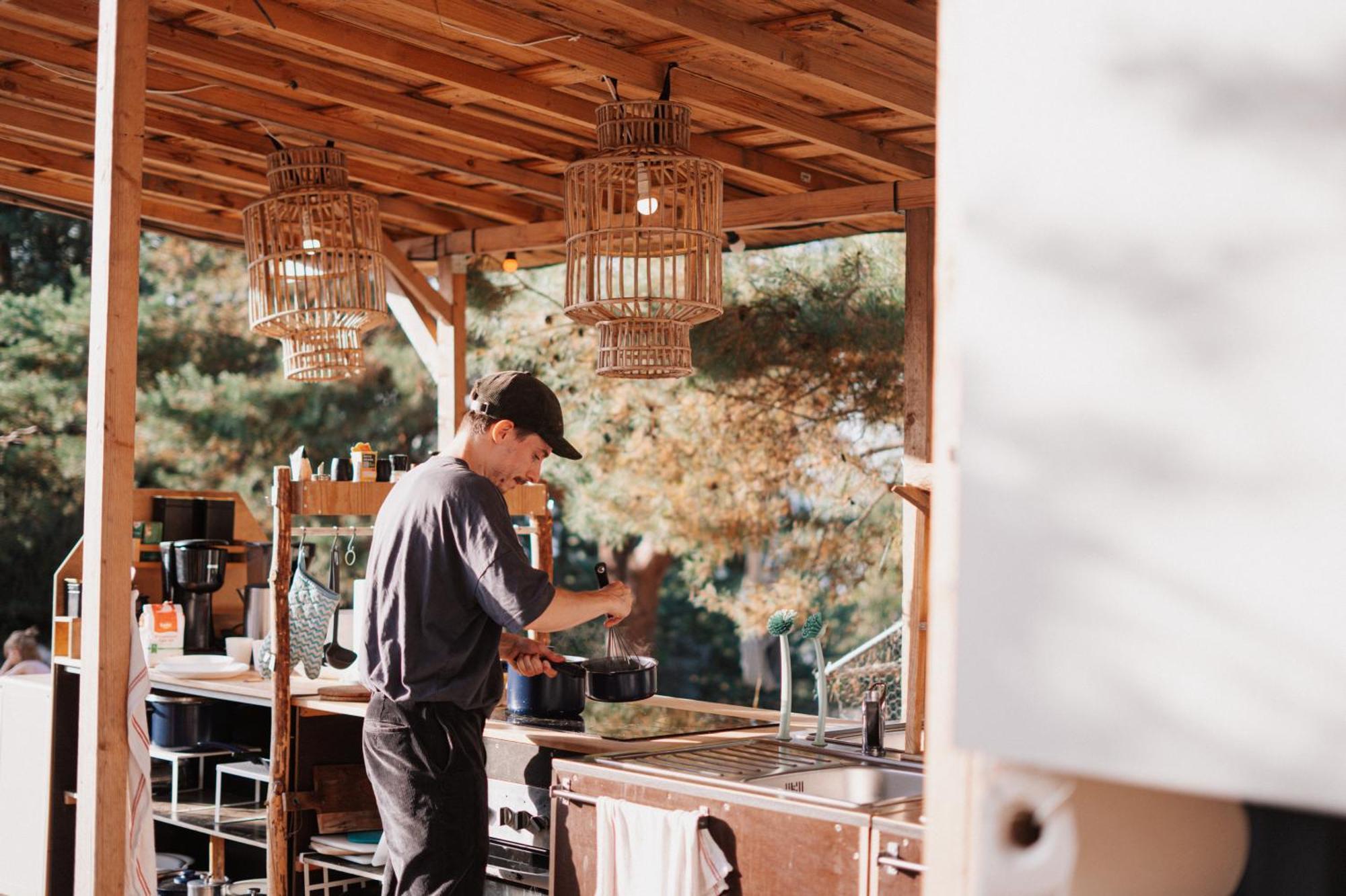 Raus Und Gut Glamping Am Graebendorfer See Drebkau Εξωτερικό φωτογραφία