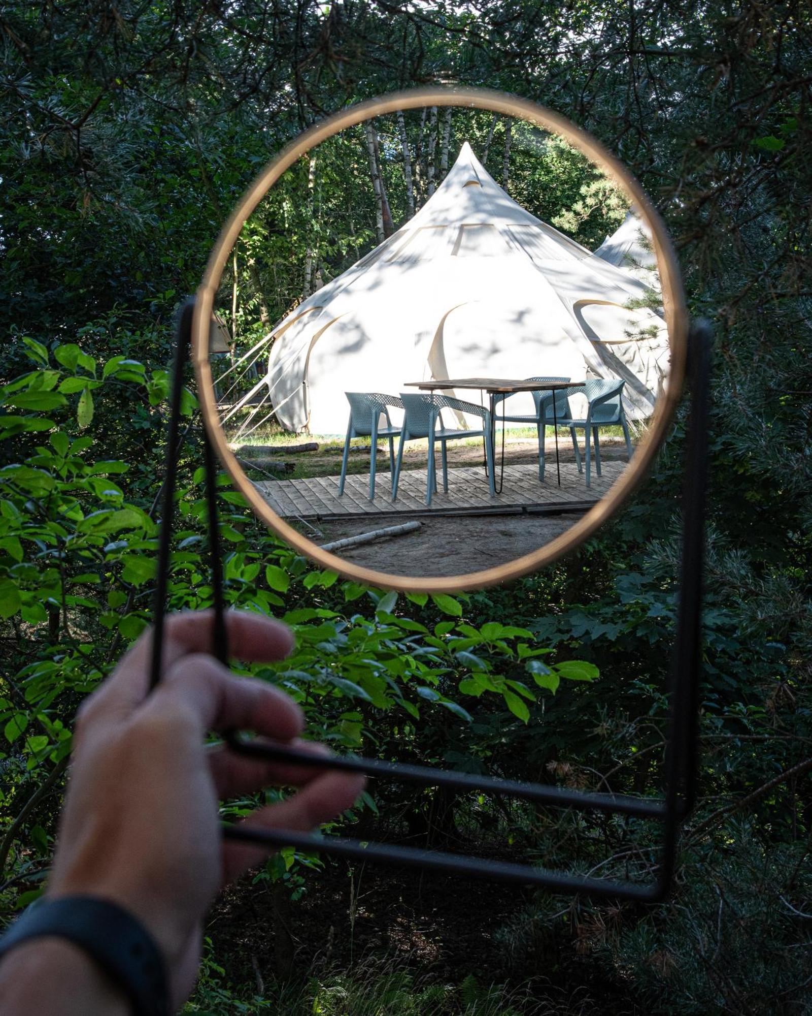 Raus Und Gut Glamping Am Graebendorfer See Drebkau Εξωτερικό φωτογραφία