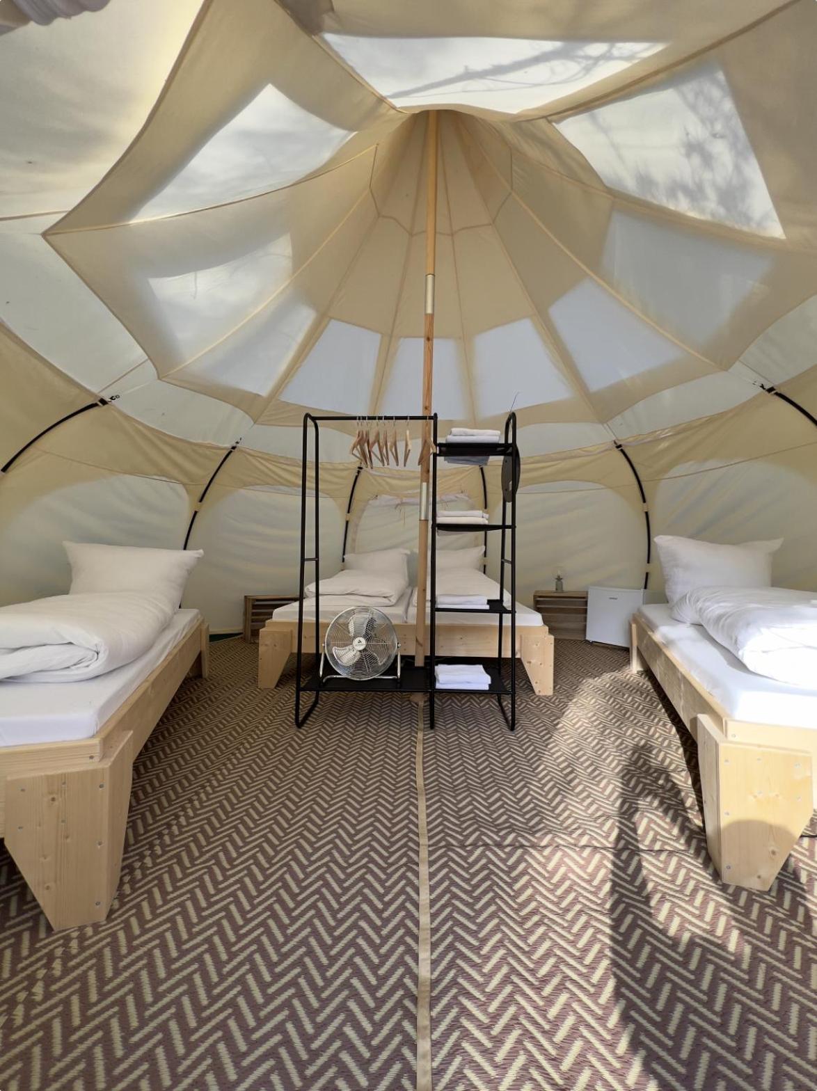 Raus Und Gut Glamping Am Graebendorfer See Drebkau Εξωτερικό φωτογραφία