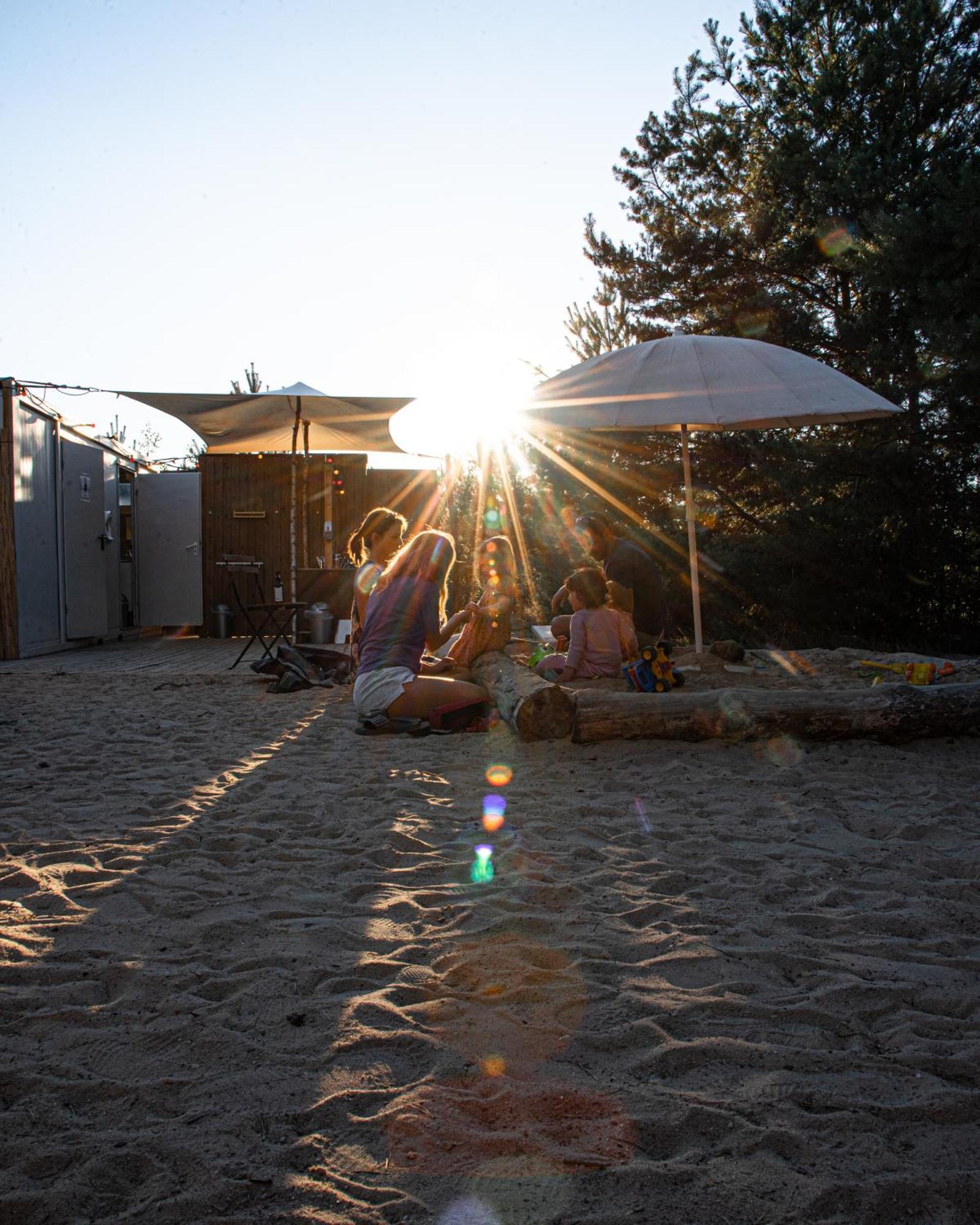 Raus Und Gut Glamping Am Graebendorfer See Drebkau Εξωτερικό φωτογραφία