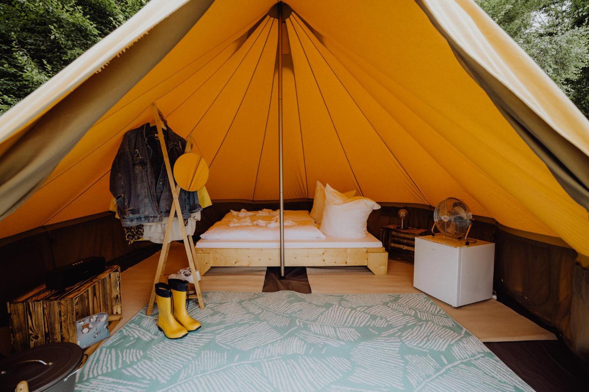 Raus Und Gut Glamping Am Graebendorfer See Drebkau Εξωτερικό φωτογραφία