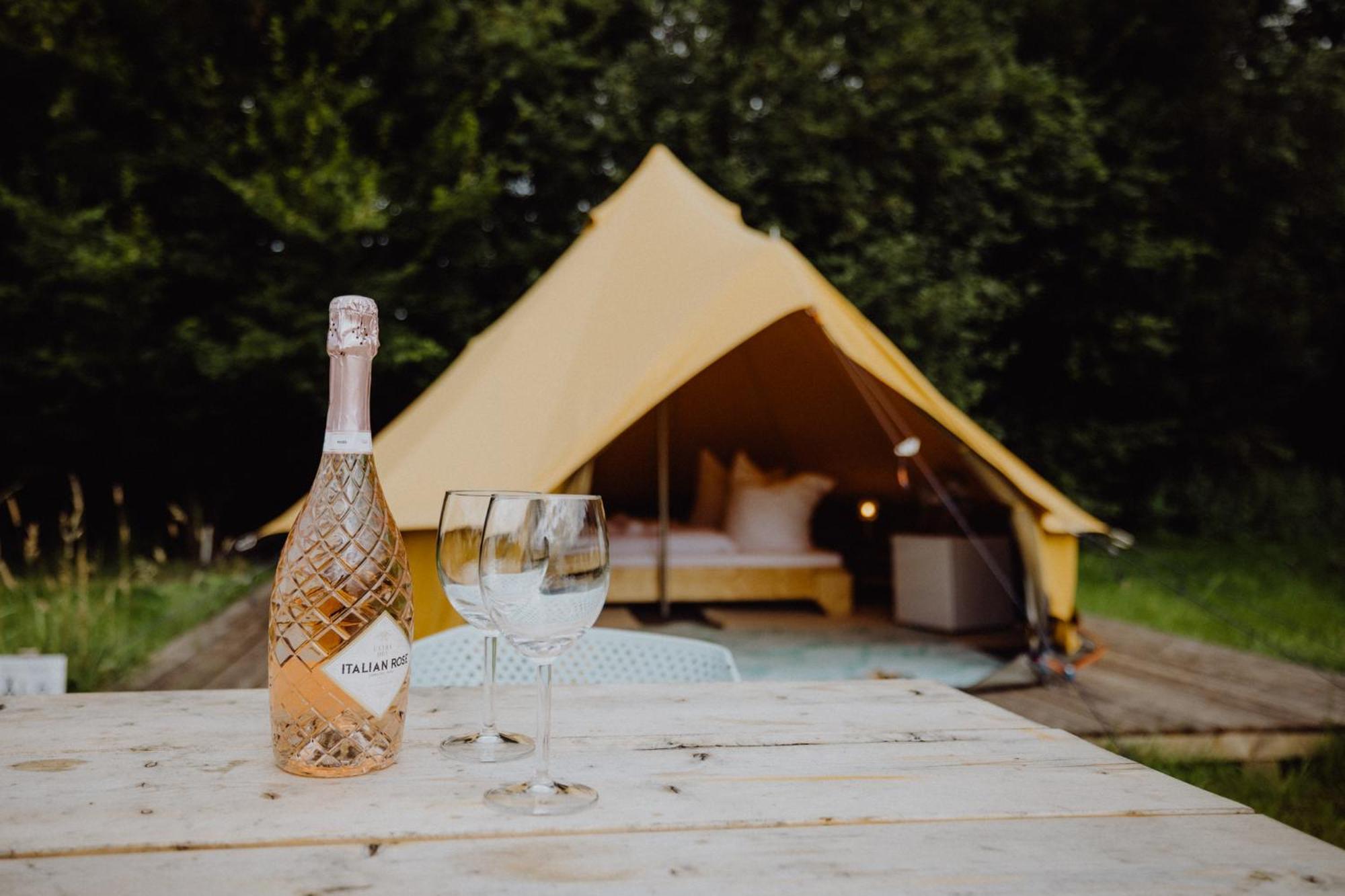 Raus Und Gut Glamping Am Graebendorfer See Drebkau Εξωτερικό φωτογραφία