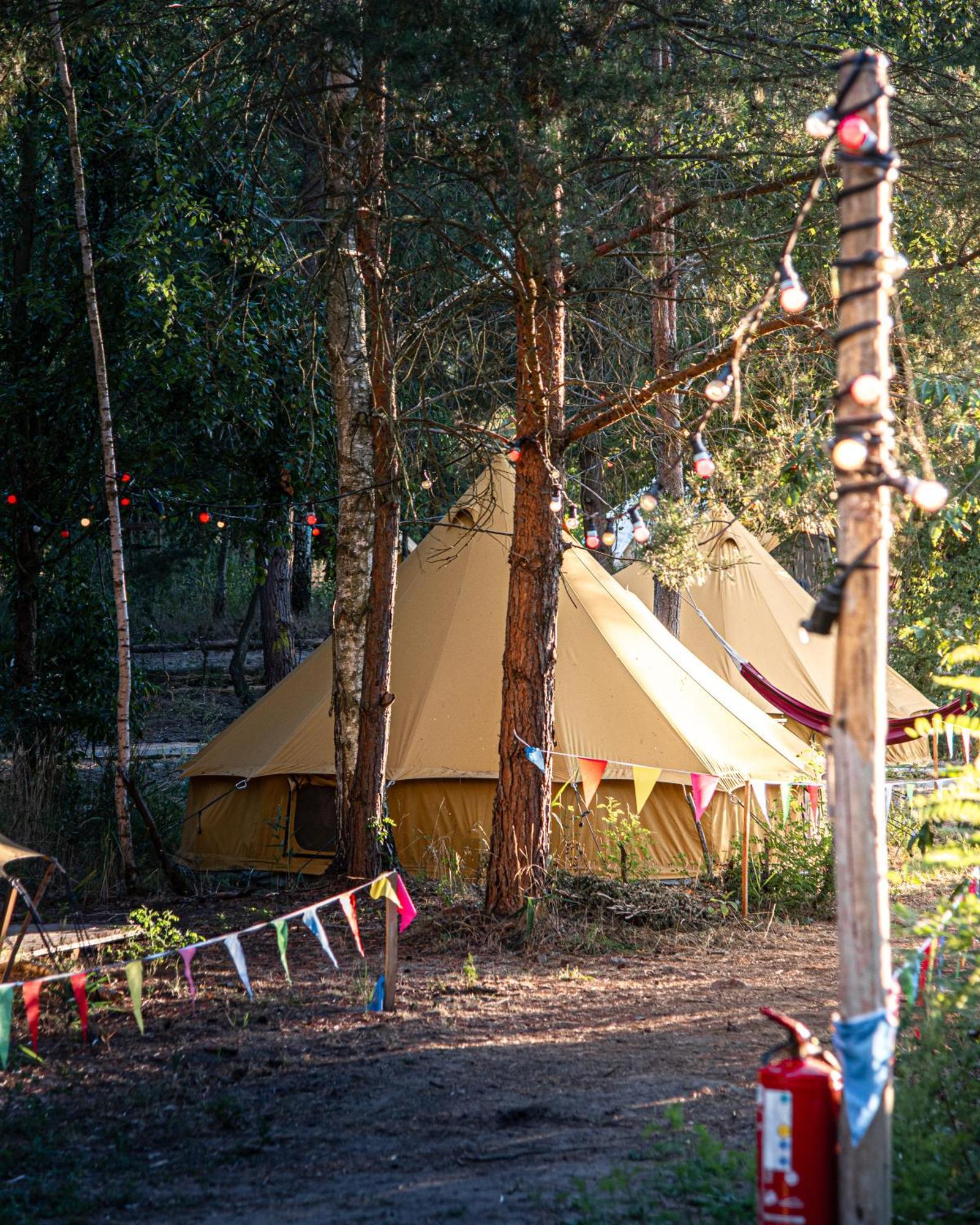 Raus Und Gut Glamping Am Graebendorfer See Drebkau Εξωτερικό φωτογραφία